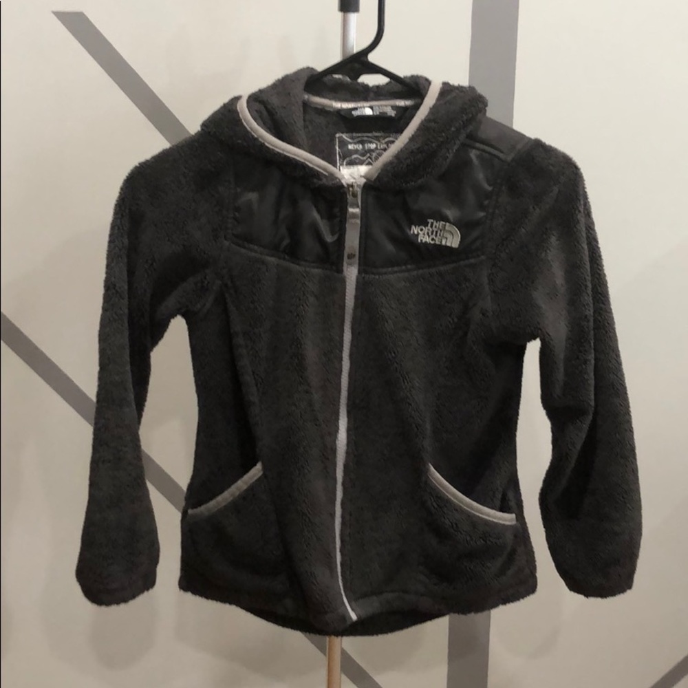 Kids North Face zip up fleece